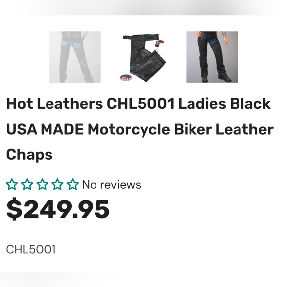 Beautiful Leather Riding Chaps😎 - Picture 10 of 10